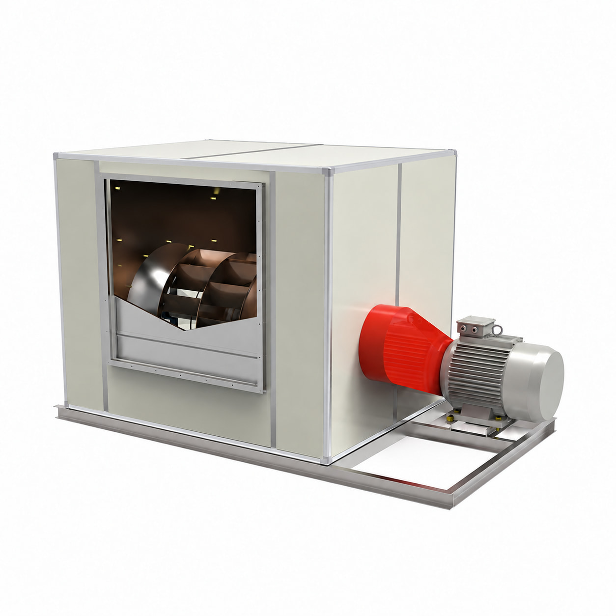 Industrial smoke exhaust fan